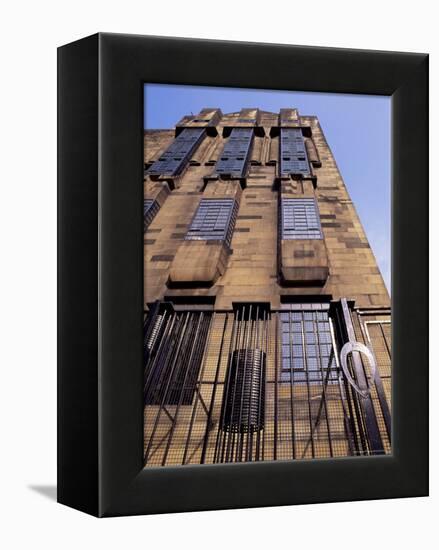 Glasgow School of Art, Glasgow, Designed by Charles Rennie Mackintosh, Scotland-Adam Woolfitt-Framed Premier Image Canvas