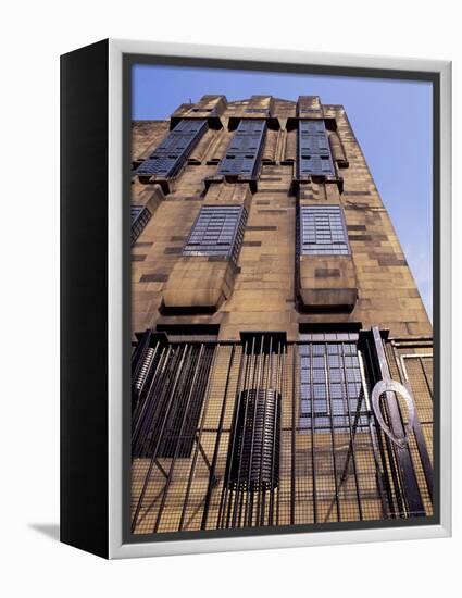 Glasgow School of Art, Glasgow, Designed by Charles Rennie Mackintosh, Scotland-Adam Woolfitt-Framed Premier Image Canvas