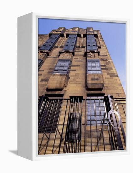 Glasgow School of Art, Glasgow, Designed by Charles Rennie Mackintosh, Scotland-Adam Woolfitt-Framed Premier Image Canvas