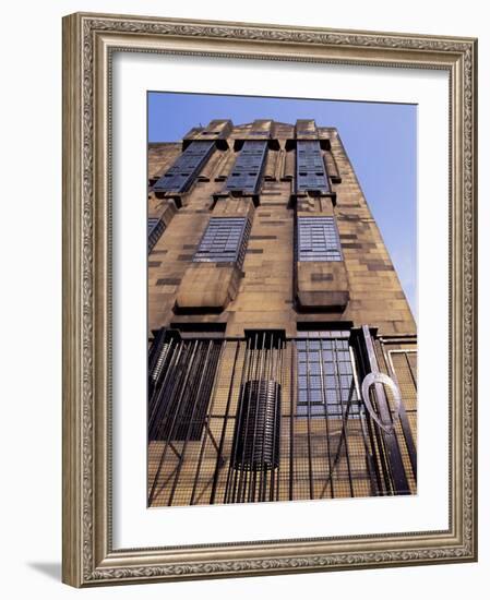 Glasgow School of Art, Glasgow, Designed by Charles Rennie Mackintosh, Scotland-Adam Woolfitt-Framed Photographic Print