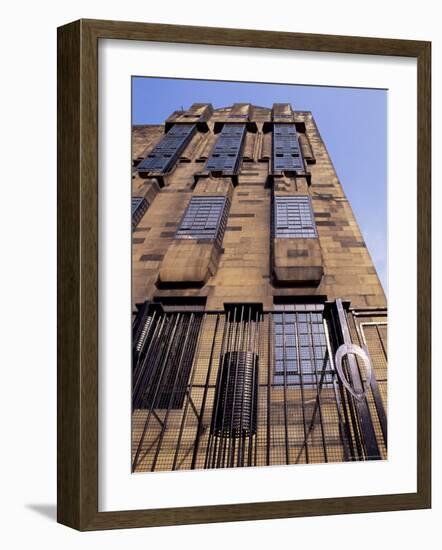 Glasgow School of Art, Glasgow, Designed by Charles Rennie Mackintosh, Scotland-Adam Woolfitt-Framed Photographic Print