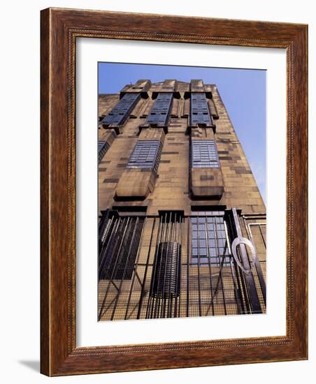 Glasgow School of Art, Glasgow, Designed by Charles Rennie Mackintosh, Scotland-Adam Woolfitt-Framed Photographic Print