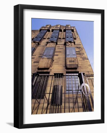 Glasgow School of Art, Glasgow, Designed by Charles Rennie Mackintosh, Scotland-Adam Woolfitt-Framed Photographic Print