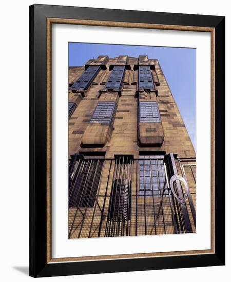 Glasgow School of Art, Glasgow, Designed by Charles Rennie Mackintosh, Scotland-Adam Woolfitt-Framed Photographic Print