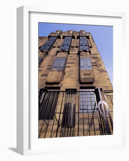 Glasgow School of Art, Glasgow, Designed by Charles Rennie Mackintosh, Scotland-Adam Woolfitt-Framed Photographic Print