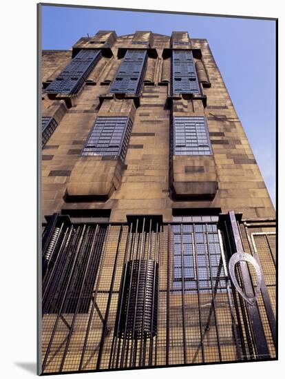 Glasgow School of Art, Glasgow, Designed by Charles Rennie Mackintosh, Scotland-Adam Woolfitt-Mounted Photographic Print