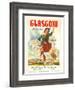 Glasgow Scotland by Clipper - Pan American World Airways-null-Framed Art Print
