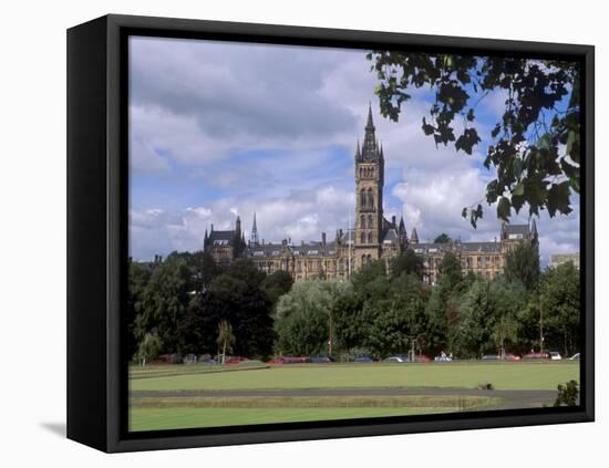 Glasgow University Dating from the Mid-19th Century, Glasgow, Scotland, United Kingdom, Europe-Patrick Dieudonne-Framed Premier Image Canvas