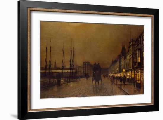 Glasgow-John Atkinson Grimshaw-Framed Giclee Print