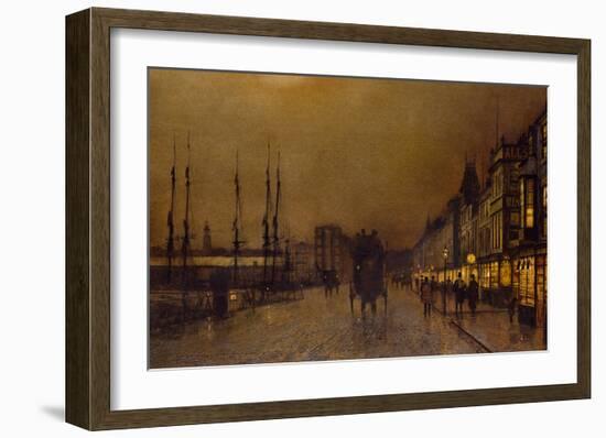 Glasgow-John Atkinson Grimshaw-Framed Giclee Print