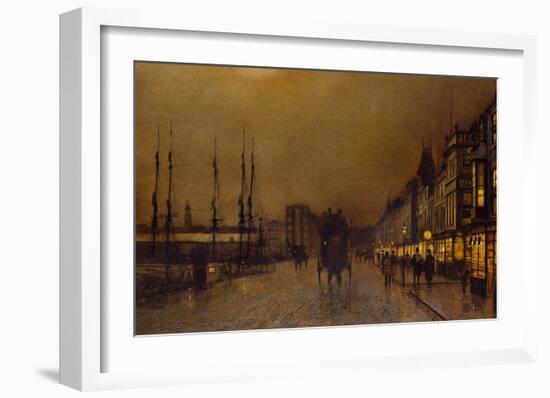 Glasgow-John Atkinson Grimshaw-Framed Giclee Print