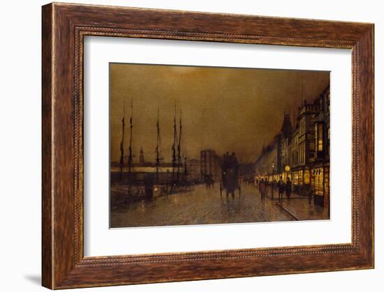 Glasgow-John Atkinson Grimshaw-Framed Giclee Print