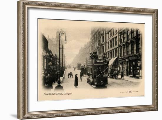 Glasgow-Alan Paul-Framed Art Print