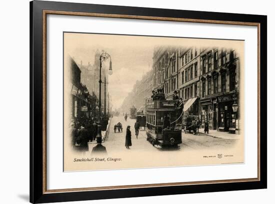 Glasgow-Alan Paul-Framed Art Print