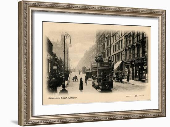 Glasgow-Alan Paul-Framed Art Print