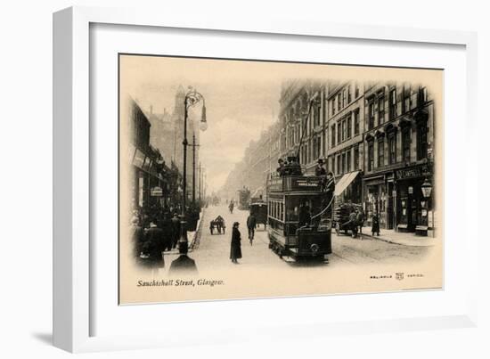 Glasgow-Alan Paul-Framed Art Print