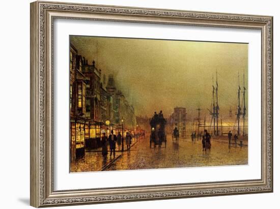 Glasgow-John Atkinson Grimshaw-Framed Giclee Print