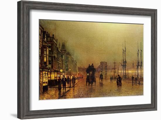 Glasgow-John Atkinson Grimshaw-Framed Giclee Print