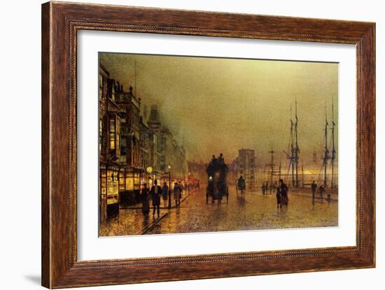 Glasgow-John Atkinson Grimshaw-Framed Giclee Print