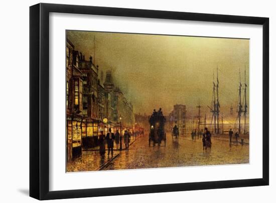 Glasgow-John Atkinson Grimshaw-Framed Giclee Print