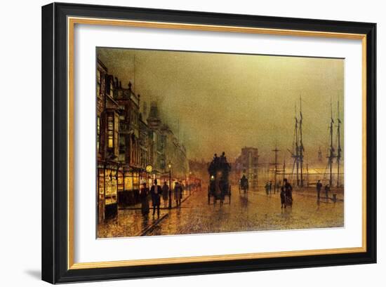 Glasgow-John Atkinson Grimshaw-Framed Giclee Print