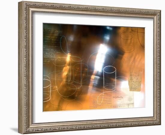 Glass 1-Enrico Varrasso-Framed Art Print