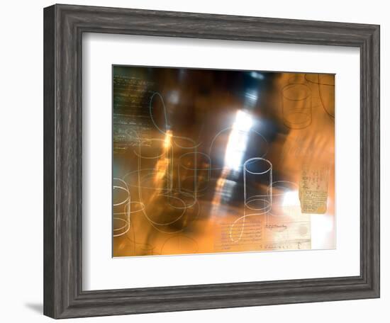 Glass 1-Enrico Varrasso-Framed Art Print