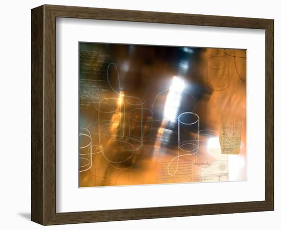 Glass 1-Enrico Varrasso-Framed Art Print