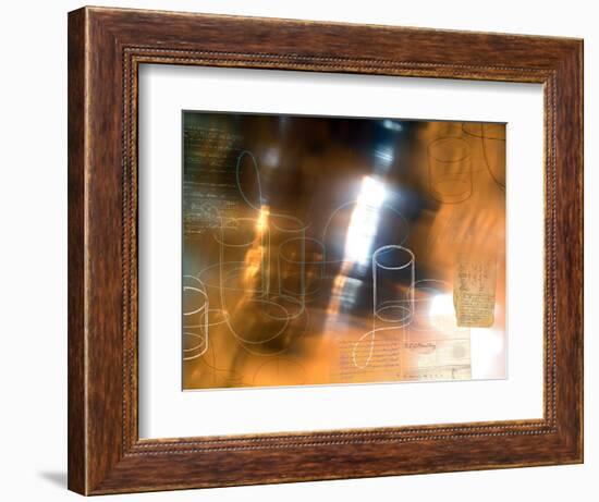 Glass 1-Enrico Varrasso-Framed Art Print