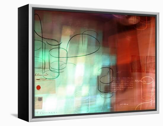 Glass 2-Enrico Varrasso-Framed Stretched Canvas