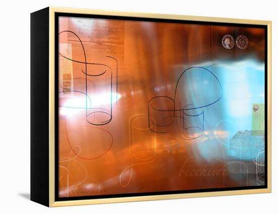 Glass 3-Enrico Varrasso-Framed Stretched Canvas