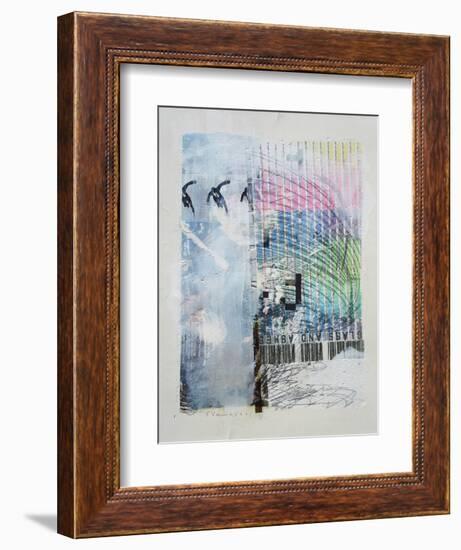 Glass And Ashes-Enrico Varrasso-Framed Art Print