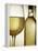 Glass and Bottle of White Wine-Steve Lupton-Framed Premier Image Canvas