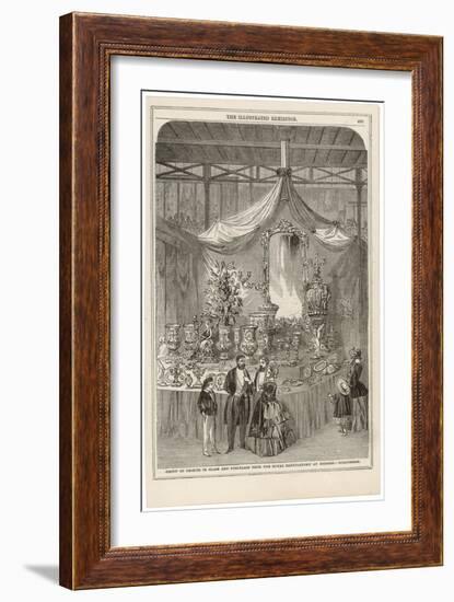 Glass and Porcelain from the Royal Manufactory at Meissen-null-Framed Art Print