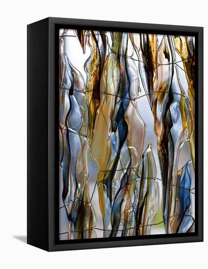 Glass Artist's Shop in Zweisel, Bavaria, Germany, Europe-Michael Snell-Framed Premier Image Canvas