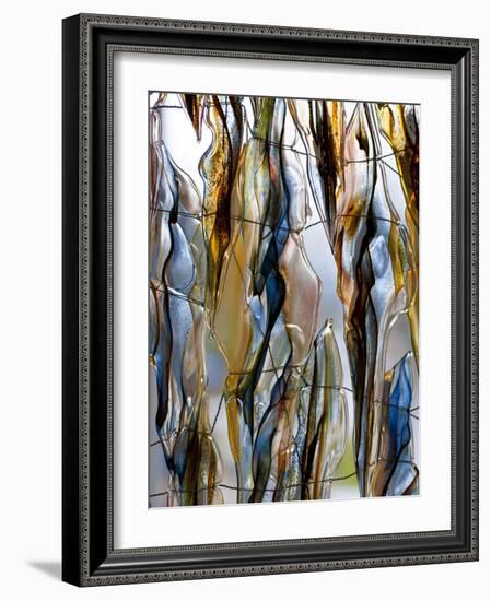 Glass Artist's Shop in Zweisel, Bavaria, Germany, Europe-Michael Snell-Framed Photographic Print