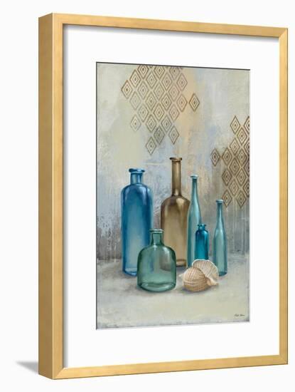 Glass Bottles II-Michael Marcon-Framed Art Print