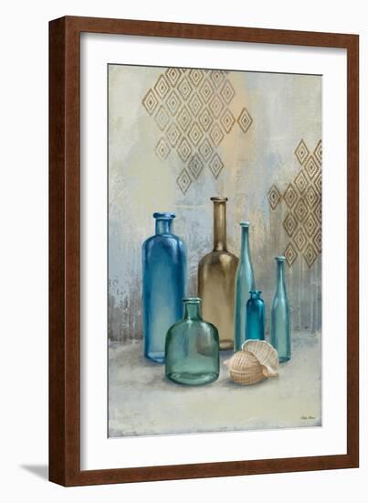 Glass Bottles II-Michael Marcon-Framed Art Print
