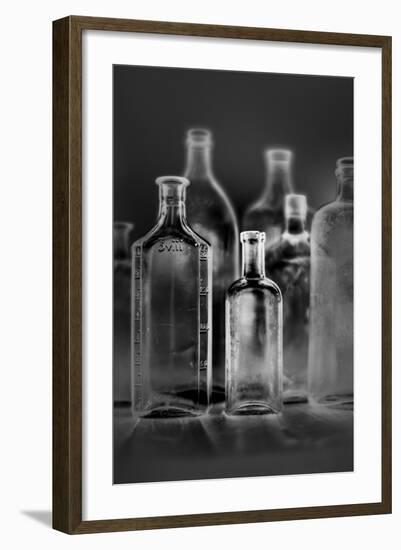 Glass Bottles-Moises Levy-Framed Photographic Print