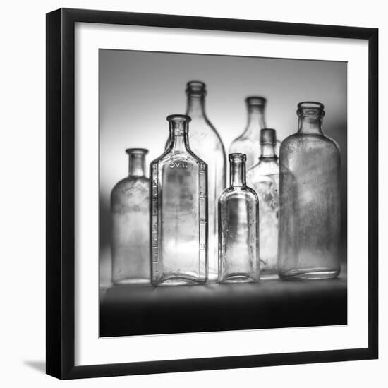 Glass Bottles-Moises Levy-Framed Photographic Print