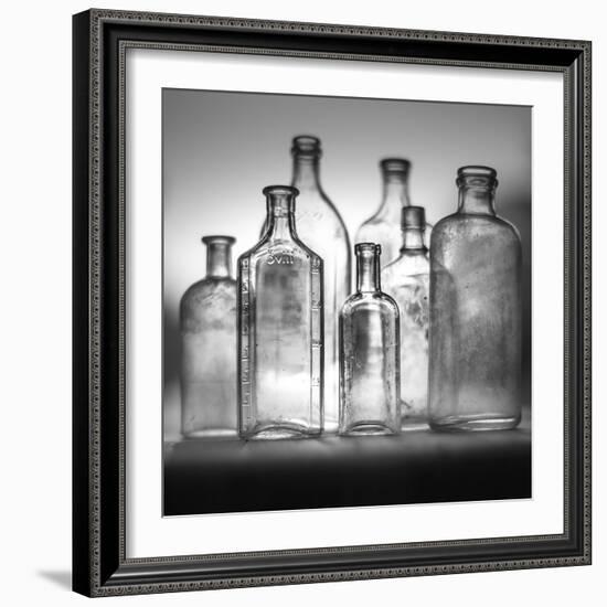 Glass Bottles-Moises Levy-Framed Photographic Print