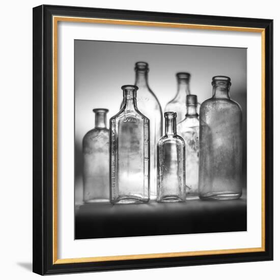 Glass Bottles-Moises Levy-Framed Photographic Print