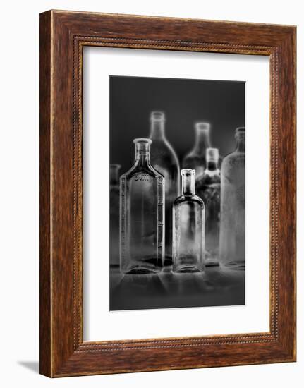 Glass Bottles-Moises Levy-Framed Photographic Print