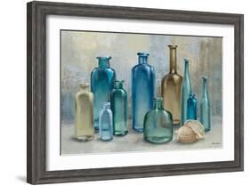 Glass Bottles-Michael Marcon-Framed Art Print