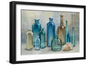 Glass Bottles-Michael Marcon-Framed Art Print