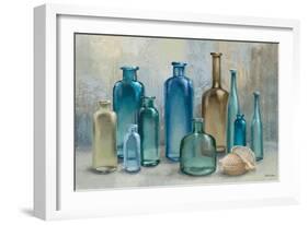 Glass Bottles-Michael Marcon-Framed Art Print
