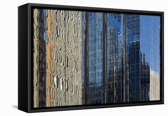 Glass Buildings, Oklahoma City-Natalie Tepper-Framed Stretched Canvas