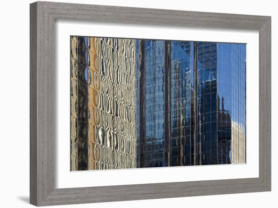 Glass Buildings, Oklahoma City-Natalie Tepper-Framed Photo