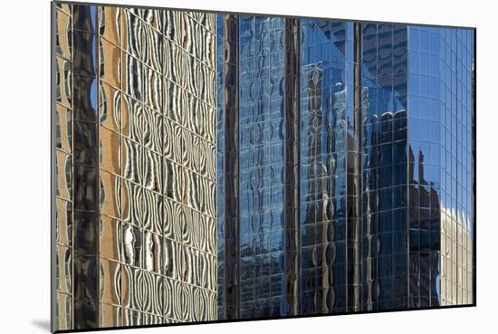 Glass Buildings, Oklahoma City-Natalie Tepper-Mounted Photo