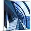 Glass Corridor In Office Centre-babenkodenis-Mounted Photographic Print